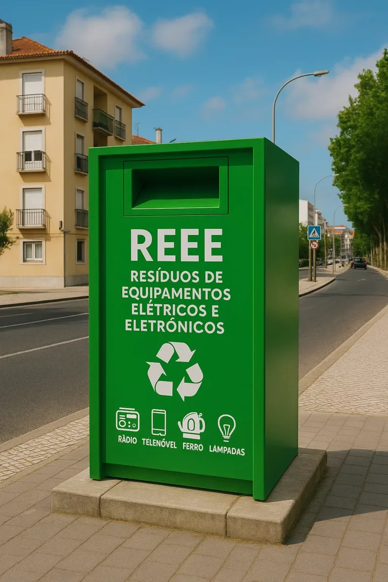 Portugal amplia rede de recolha de REEE: reciclagem mais acessível e consciente